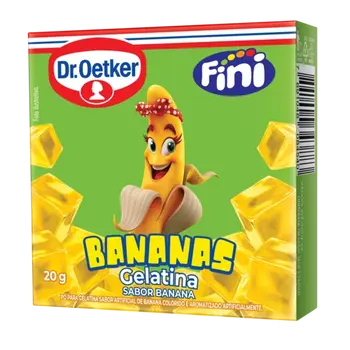 Dr. Oetker Gelatina Bananas Dr.Oetker e Fini