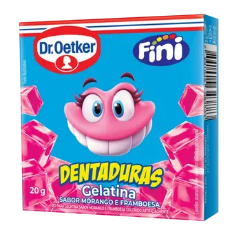 Dr. Oetker Gelatina Dentaduras Dr.Oetker e Fini