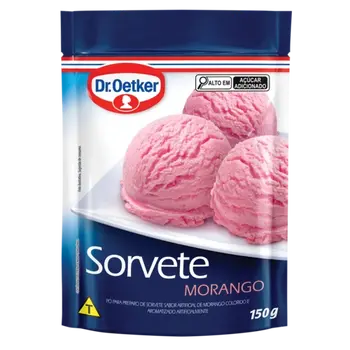 Dr. Oetker Sorvete de Morango