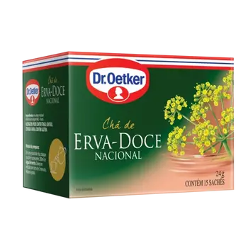 Dr. Oetker Chá de Erva Doce - 15 Sachês