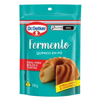 Dr. Oetker Fermento Químico em Pó Embalagem Econômica