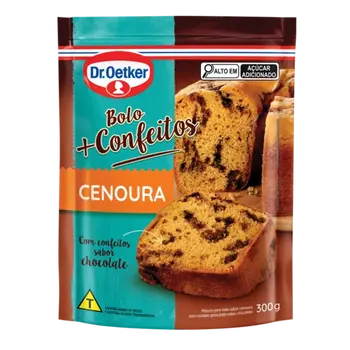 Dr. Oetker Bolo +confeitos Cenoura