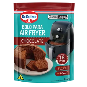 Dr. Oetker Bolo para Air Fryer sabor Chocolate