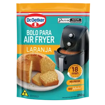 Dr. Oetker Bolo para Air Fryer sabor Laranja