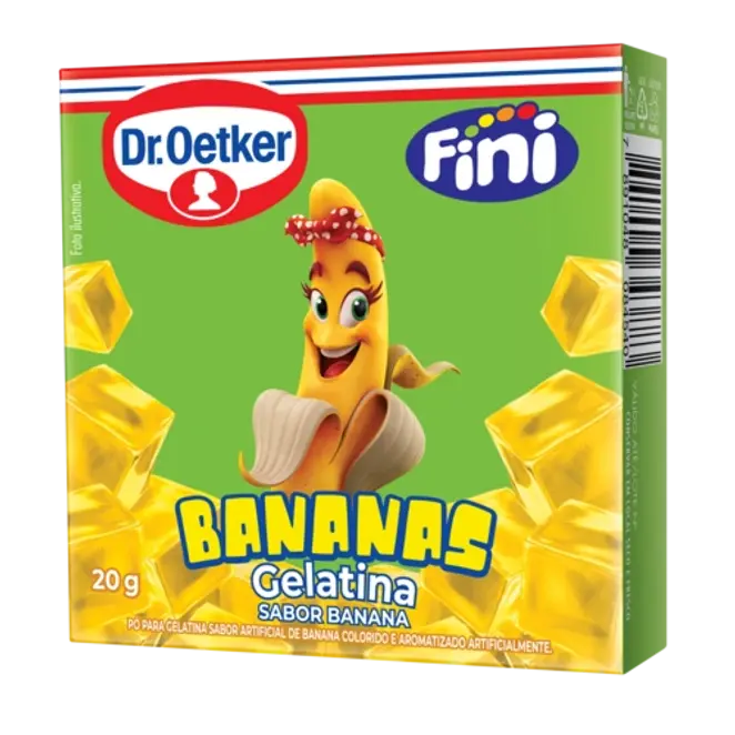 Dr. Oetker Gelatina Bananas Dr.Oetker e Fini