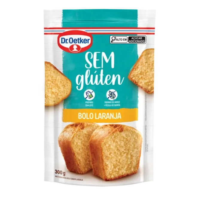 Dr. Oetker Bolo Laranja Sem Glúten