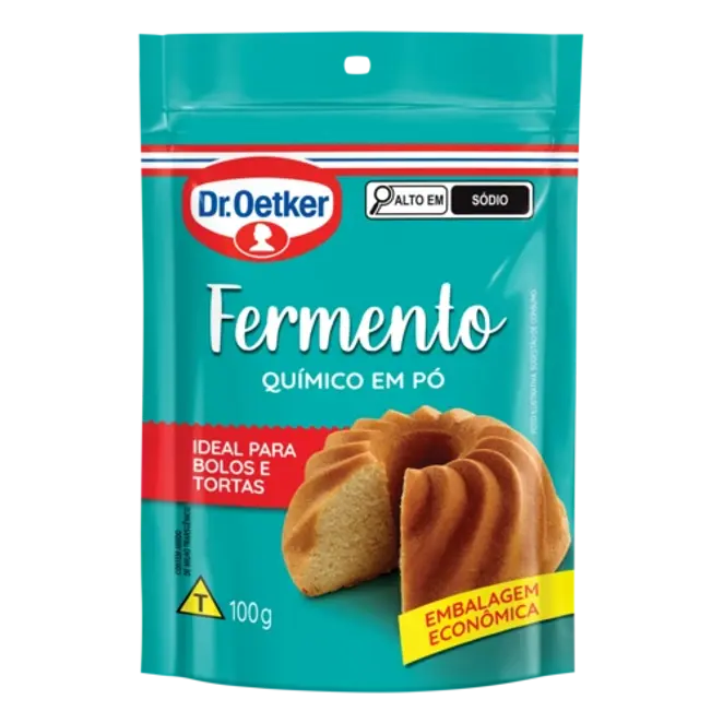 Dr. Oetker Fermento Químico em Pó Embalagem Econômica