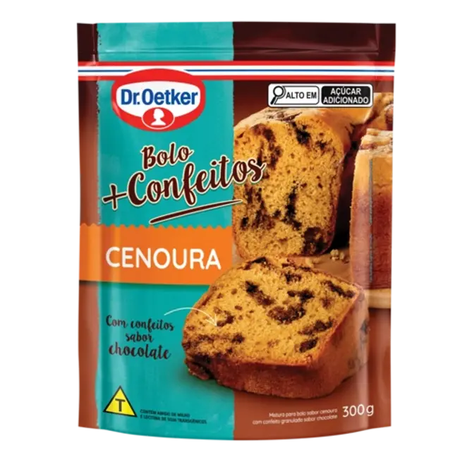 Dr. Oetker Bolo +confeitos Cenoura