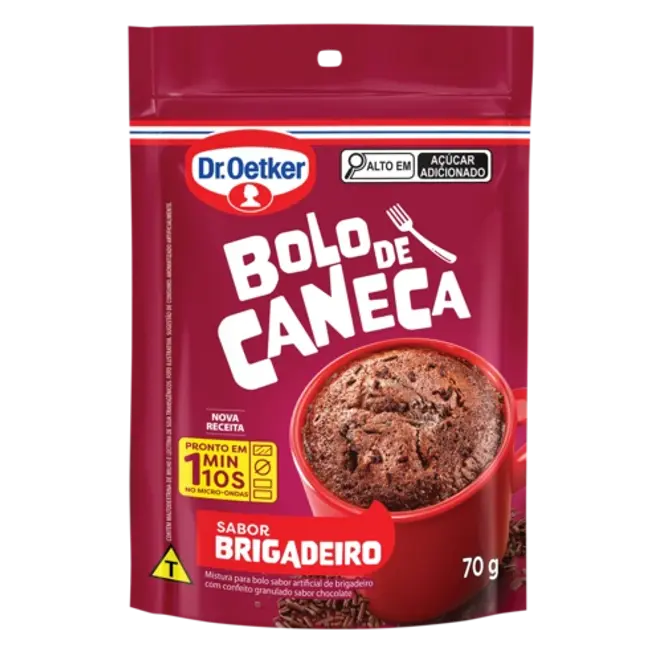Dr. Oetker Bolo de Caneca Brigadeiro