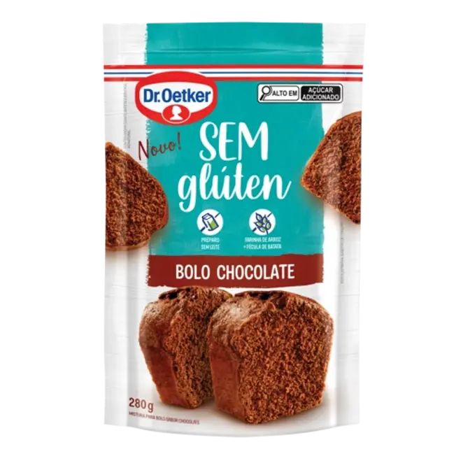 Dr. Oetker Bolo de Chocolate Sem Glúten