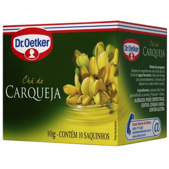 Dr. Oetker Chá de Carqueja - 10 Sachês