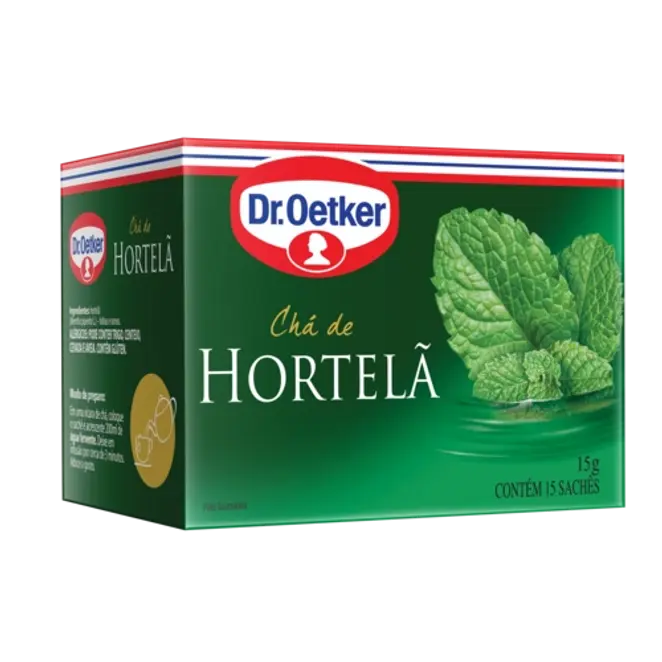 Dr. Oetker Chá de Hortelã - 15 Sachês