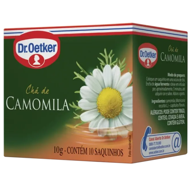 Dr. Oetker Chá de Camomila  - 10 Sachês