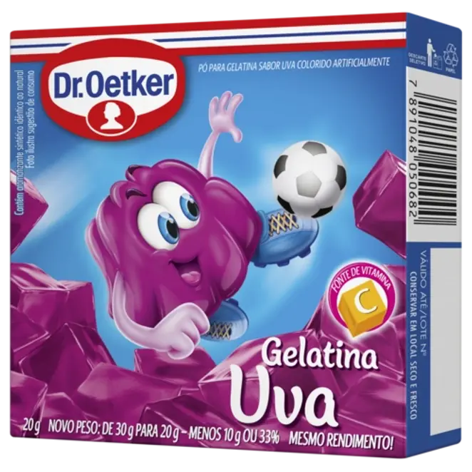 Dr. Oetker Gelatina Uva