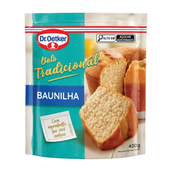 Dr. Oetker Bolo Tradicional Baunilha