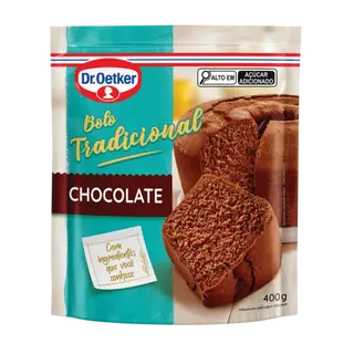Bolo Tradicional de Chocolate Dr. Oetker