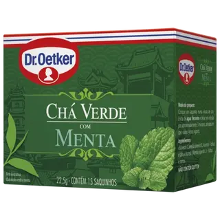 Chá Verde Menta Dr. Oetker
