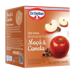 Chá Maça e Canela Dr. Oetker