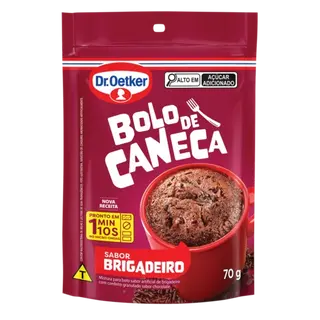 Bolo de Caneca Brigadeiro Dr. Oetker