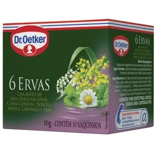 Chá 6 Ervas Dr. Oetker