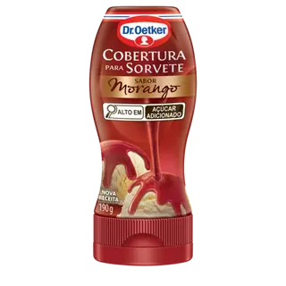 Cobertura Para Sorvete Morango Dr. Oetker