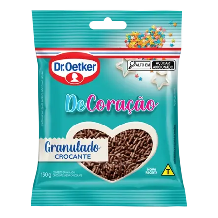 Confeito Granulado Crocante 130g Dr. Oetker