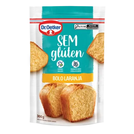 Bolo de Laranja Sem Glúten Dr. Oetker