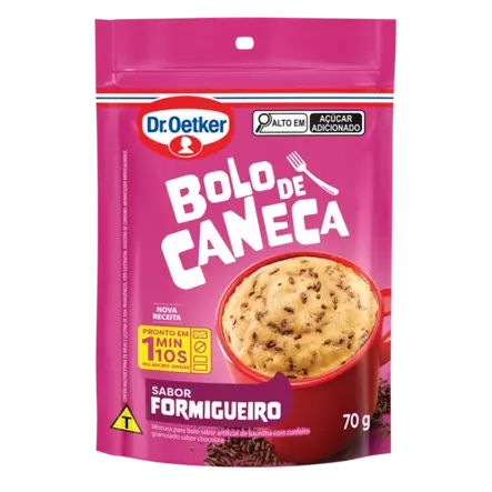 Bolo de Caneca Formigueiro Dr. Oetker