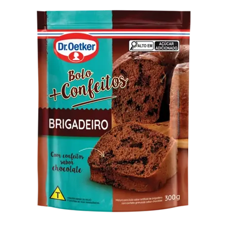 Bolo Brigadeiro + Confeitos Dr. Oetker