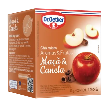 Chá Maça e Canela Dr. Oetker