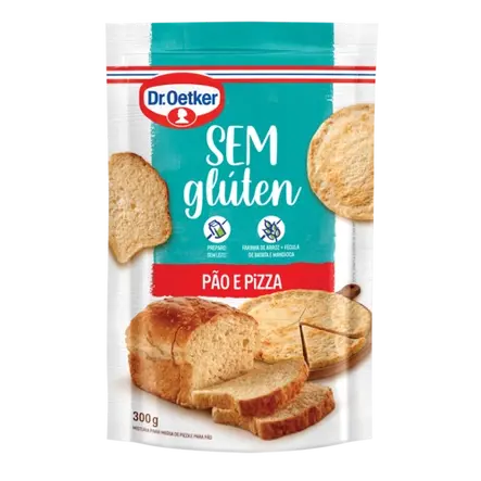 Pão e Pizza Sem Glúten Dr. Oetker