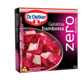 Dr. Oetker Gelatina Zero Framboesa