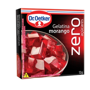 Dr. Oetker Gelatina Zero Morango