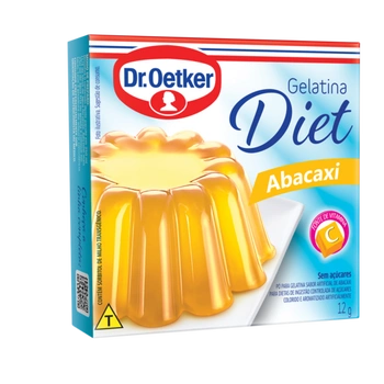 Dr. Oetker Gelatina Diet de Abacaxi