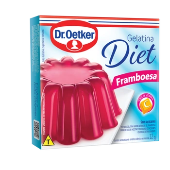 Dr. Oetker Gelatina Diet Framboesa