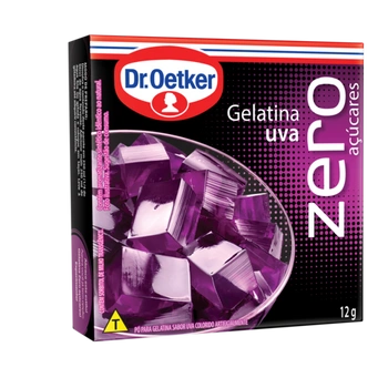 Dr. Oetker Gelatina Zero Uva