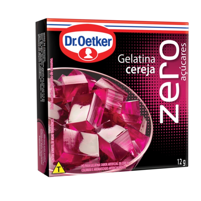 Dr. Oetker Gelatina Zero Cereja