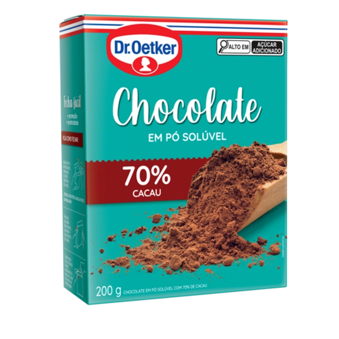 Dr. Oetker Chocolate em Pó 70% Cacau