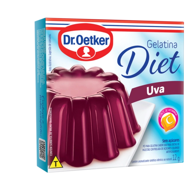 Dr. Oetker Gelatina Diet Uva