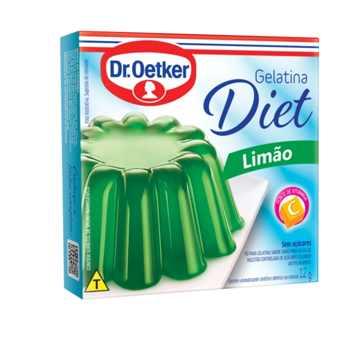 Dr. Oetker Gelatina Diet Limão
