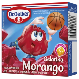 Gelatina Morango Dr. Oetker 