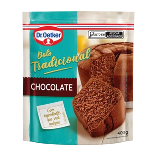 Bolo Tradicional de Chocolate Dr. Oetker
