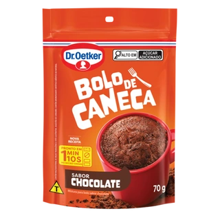 Bolo de Caneca Chocolate Dr. Oetker