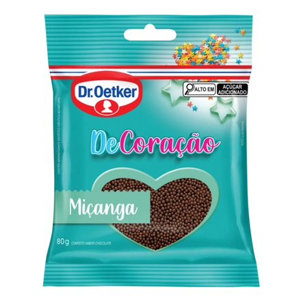 Confeito Miçanga Dr. Oetker  para decorar