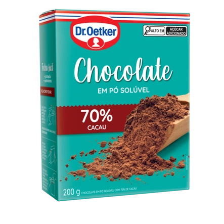 Chocolate em Pó 70 Cacau Dr. Oetker