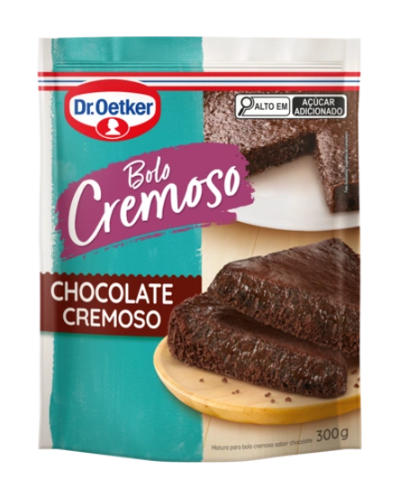 Bolo Chocolate Cremoso Dr. Oetker (fazer como bolo)