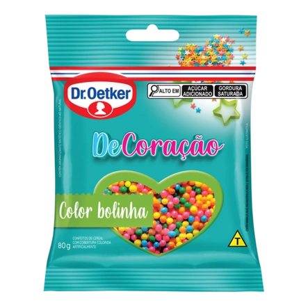 Confeito Color Bolinhas Dr. Oetker