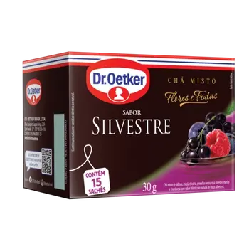 Dr. Oetker Chá Flores & Frutas, Silvestre - 15 Sachês