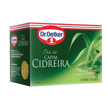Dr. Oetker Chá de Capim-Cidreira - 15 Sachês