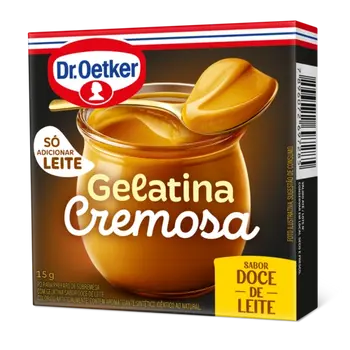 Dr. Oetker Gelatina Cremosa sabor Doce de Leite